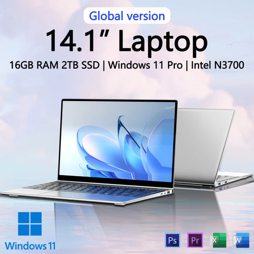 14.1 inch laptop with 16GB RAM and 2TB SSD, main view