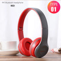 P47 Foldable Wireless Bluetooth Headphones, Stereo Bass