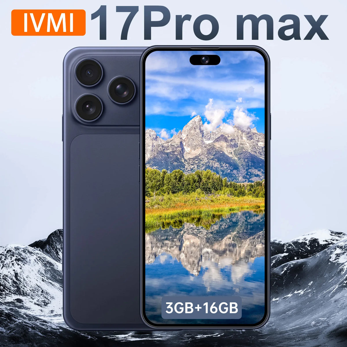 IVMI Global Vision 17 Pro Max smartphone, main view
