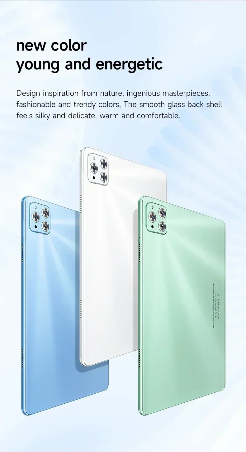 HOT iPad Air PRO 24GB+2TB 5G Dual SIM Tablet Global Version Original 20000mAh 11" Tablet PC Android Upgraded Children's Kids Tab