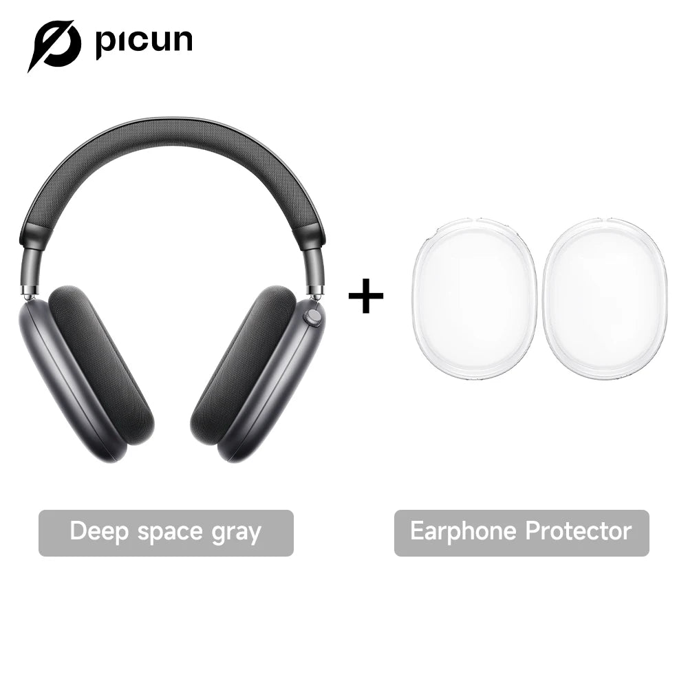 Picun F8 Pro ANC Wireless Headphones, 3D Spatial Audio, Bluetooth