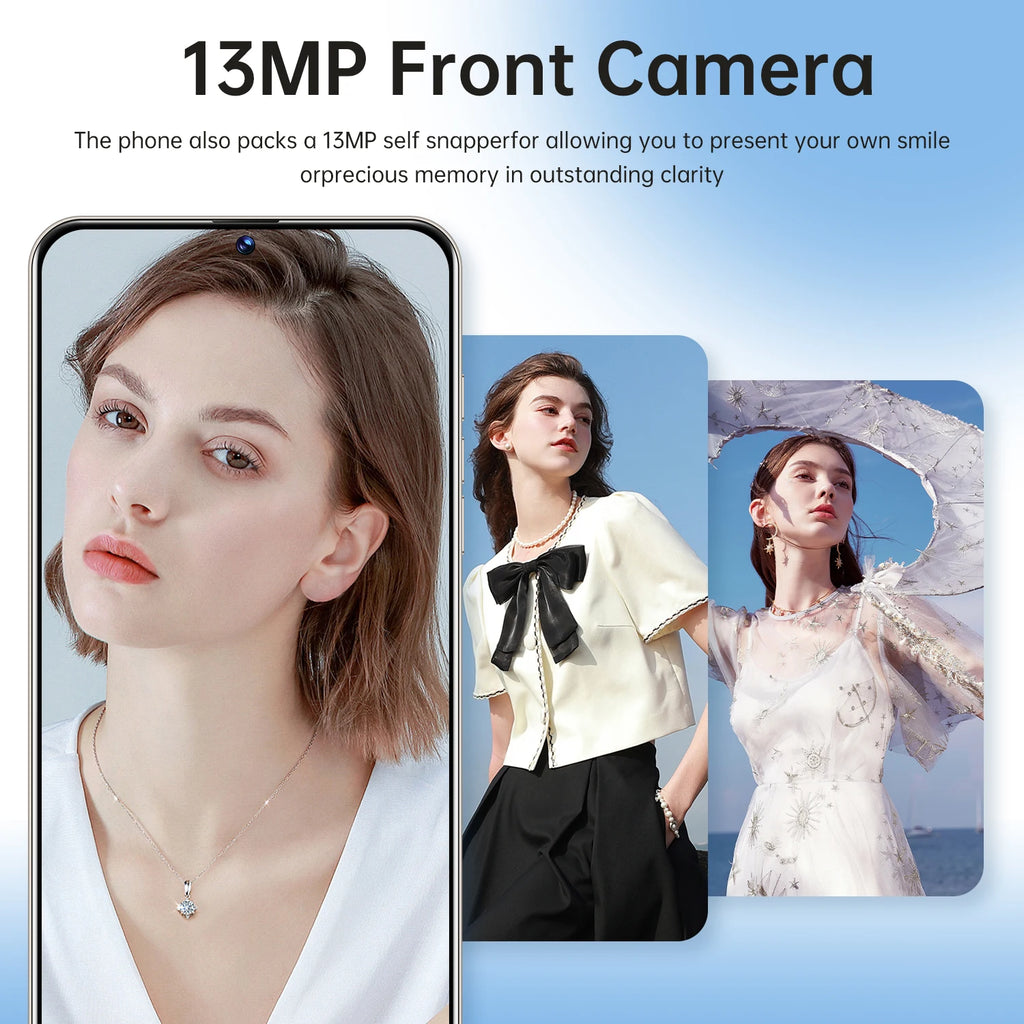 IVMI P10 Pro Smartphone, 6.82", 6GB RAM, 128GB, 5000mAh, 4G
