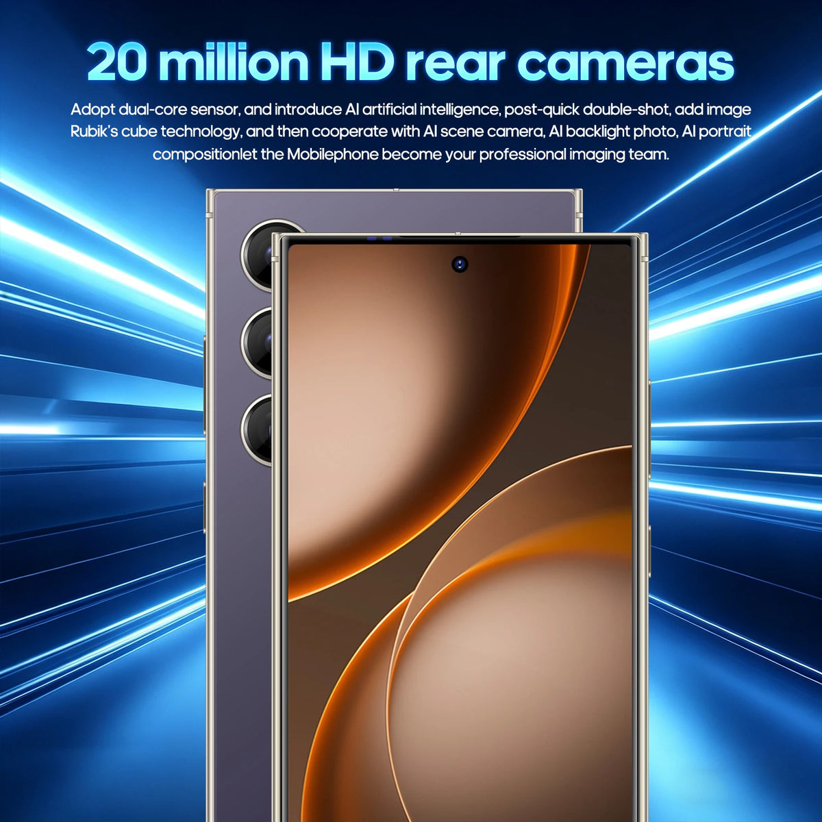 FUFFI S26 Pro smartphone, side view
