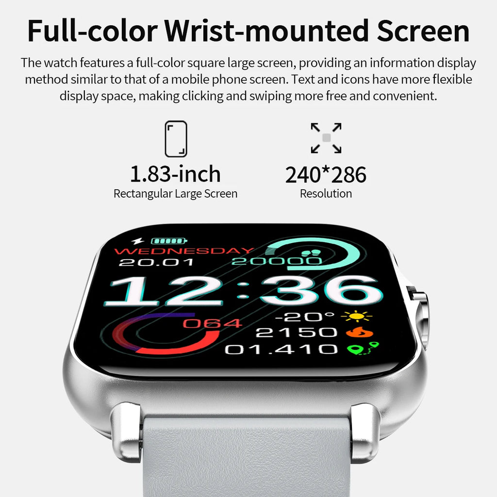 Smartwatch worn on wrist during outdoor sports tracking