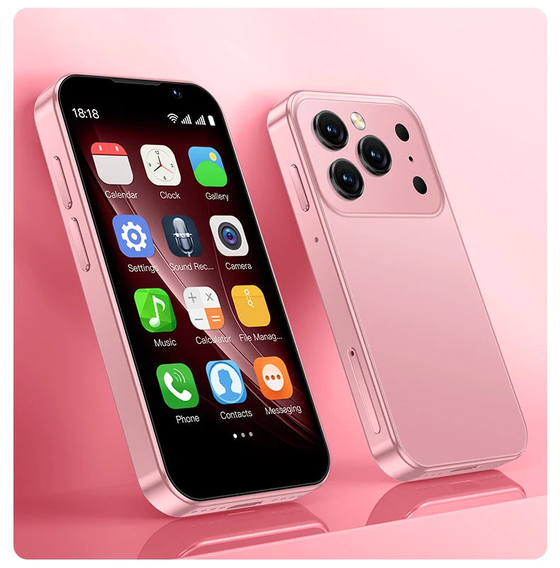 هاتف SOYES XS18 Pro الذكي الصغير، 3.0 بوصة، 2 جيجابايت رام، 16 جيجابايت، شريحتان