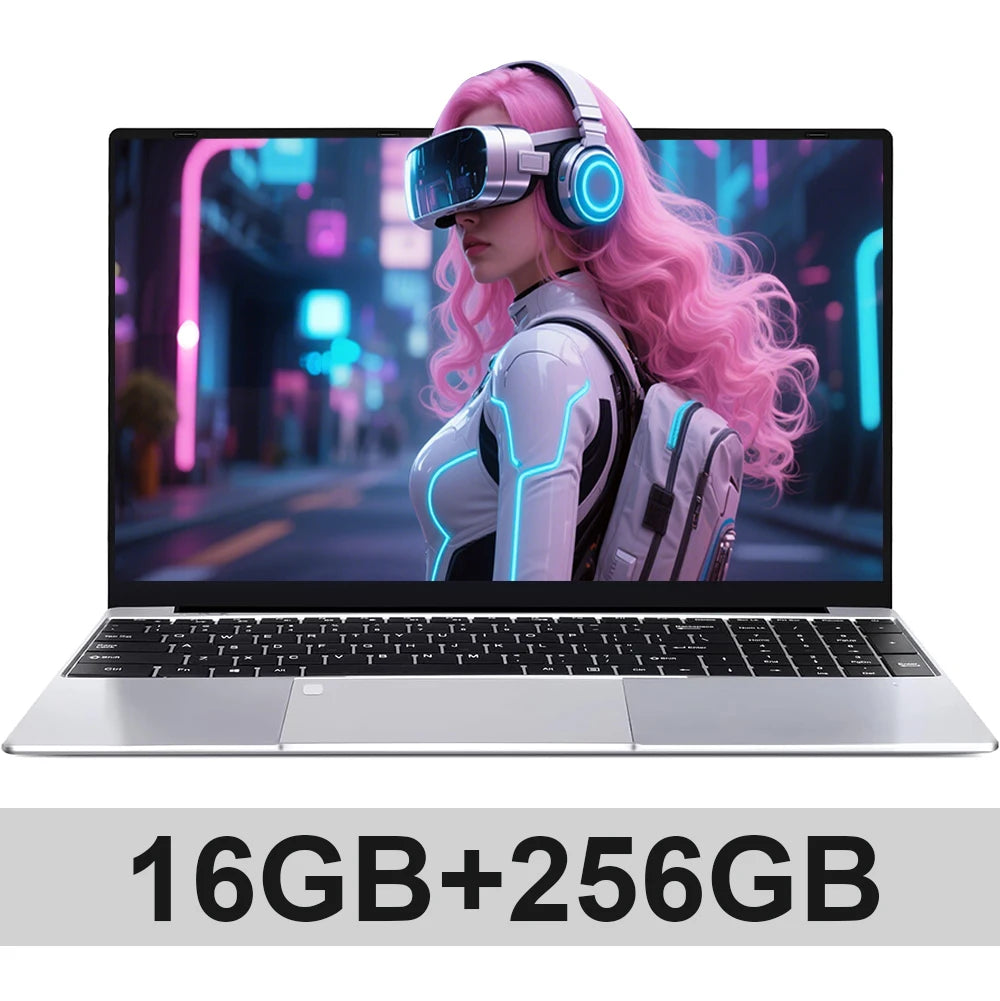 15.6" Laptop, Intel Core i3-6100U, 16GB RAM, 1TB SSD, Windows 11 Pro