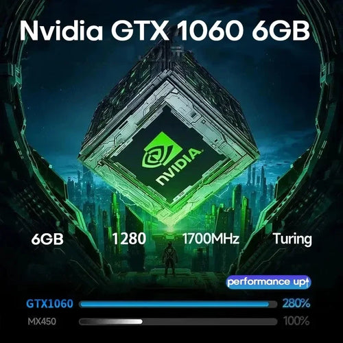 16" Gaming Laptop, Intel Core i7-6700HQ, GTX 1060 6GB, 16GB RAM, 512GB SSD