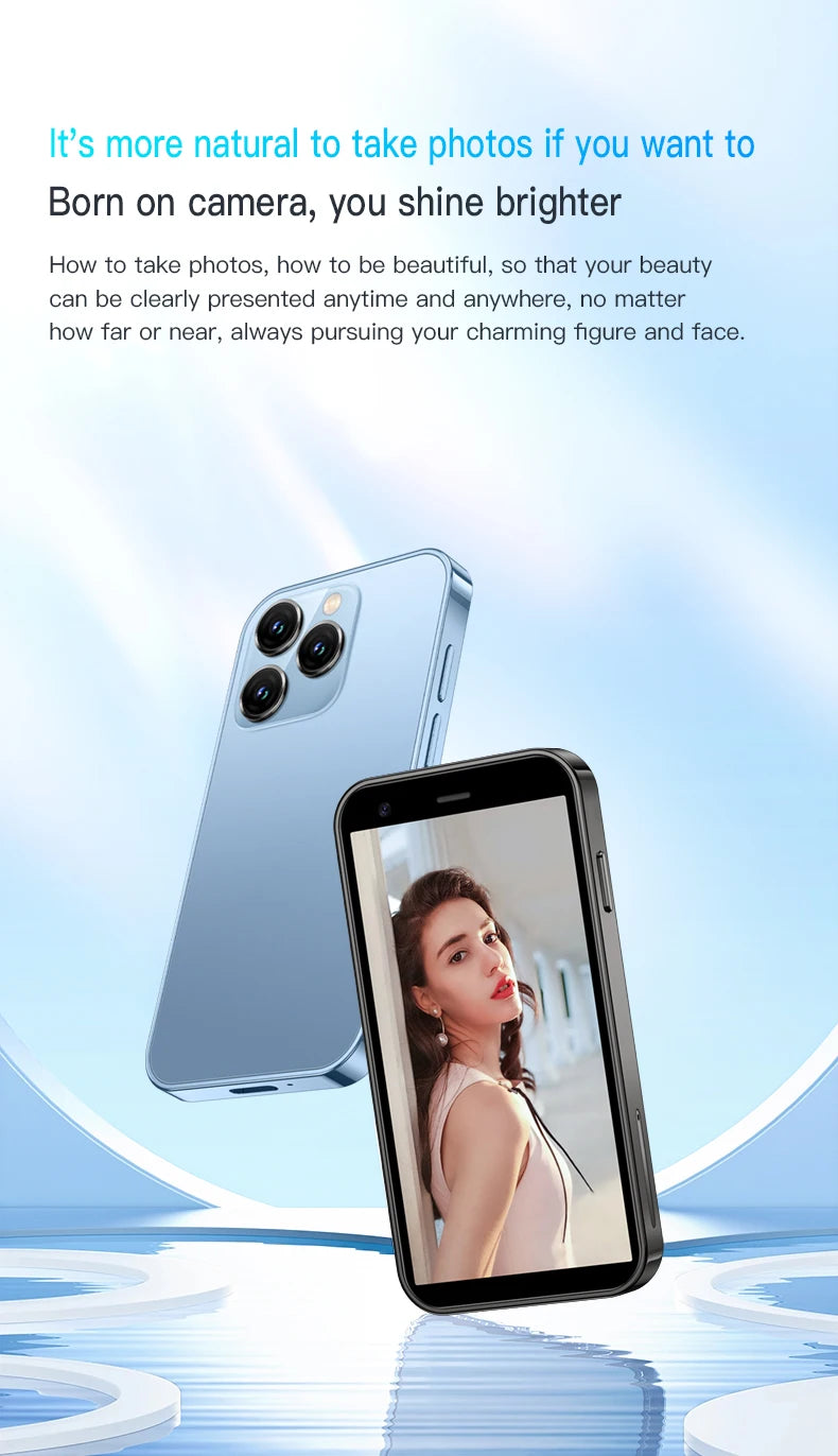 SERVO 15SE Mini Smartphone, 3.0", Dual SIM, Wi-Fi Hotspot, Android