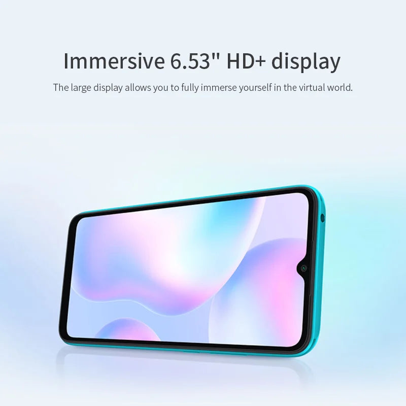 Xiaomi Redmi 9A Smartphone, 4GB RAM, 64GB, Unlocked - Used