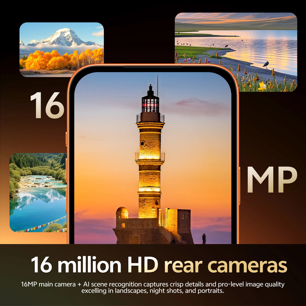 IVMI 17 Pro Max Smartphone, 6.7", 4GB RAM, 32GB, Dual SIM, 4G