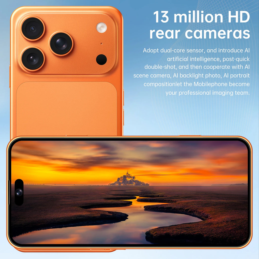 IVMI Global Vision Smartphone, 3GB RAM, 16GB, 13MP, Face Unlock