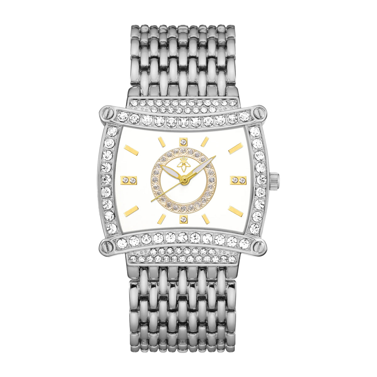 YaLaLuSi Women's Square Quartz Watch, Black Dial, Water Resistant
