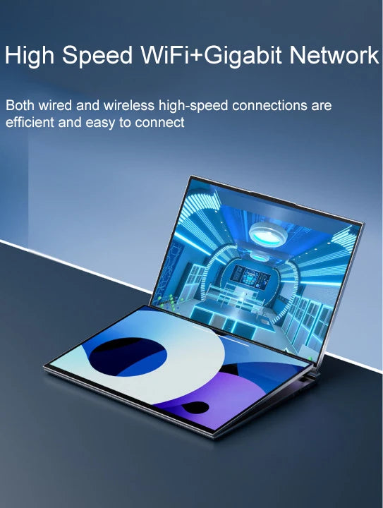 GLF-S1 16" Dual-Screen Laptop, Intel Core i3-1215U, 2TB SSD, Windows 11